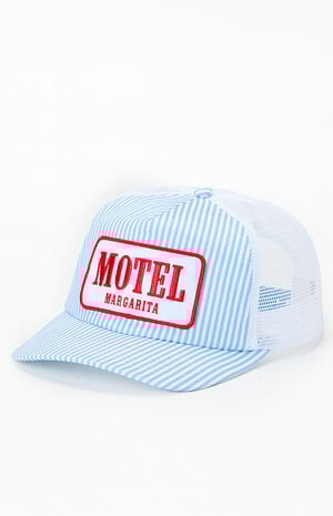 Striped Trucker Hat image number 4