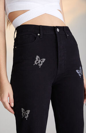 Butterfly Ultra High Waisted Slim Fit Jeans image number 5