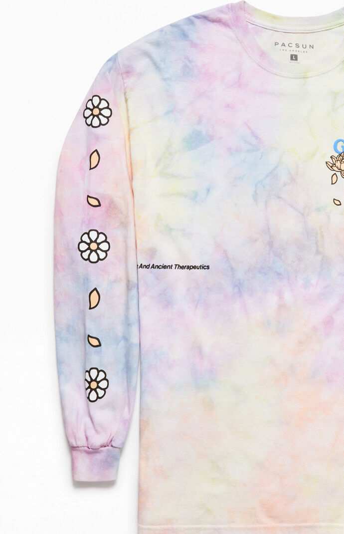 Tie-Dyed Grow With Us Long Sleeve T-Shirt