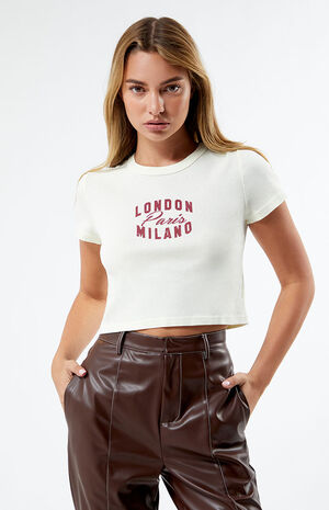 London Paris Milano Baby T-Shirt London Paris Milano Baby T-Shirt image number 3