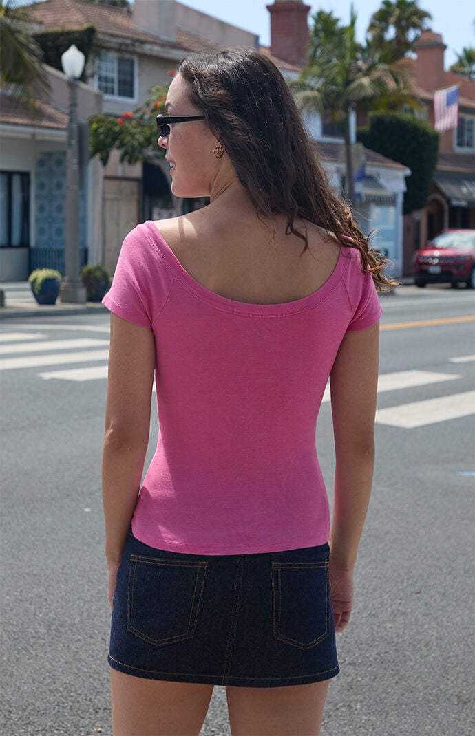 John Galt Ginny Off-The-Shoulder Top