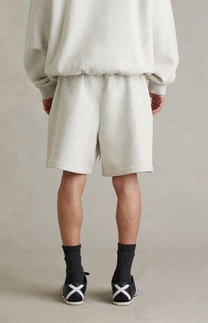 Oatmeal Heather Signature Classic Sweat Shorts image number 6