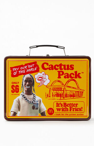 x McDonald's Cactus Pack Vintage Metal Lunchbox image number 1