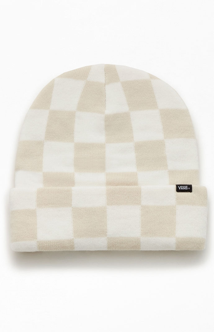 Vans checkerboard beanie new arrivals