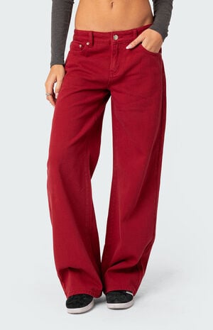 Roman Low Rise Slouchy Jeans image number 3