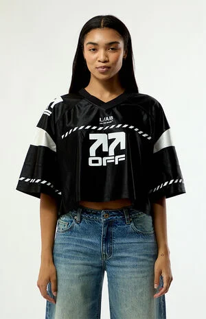 Short Sleeve Cropped Jersey image number 1