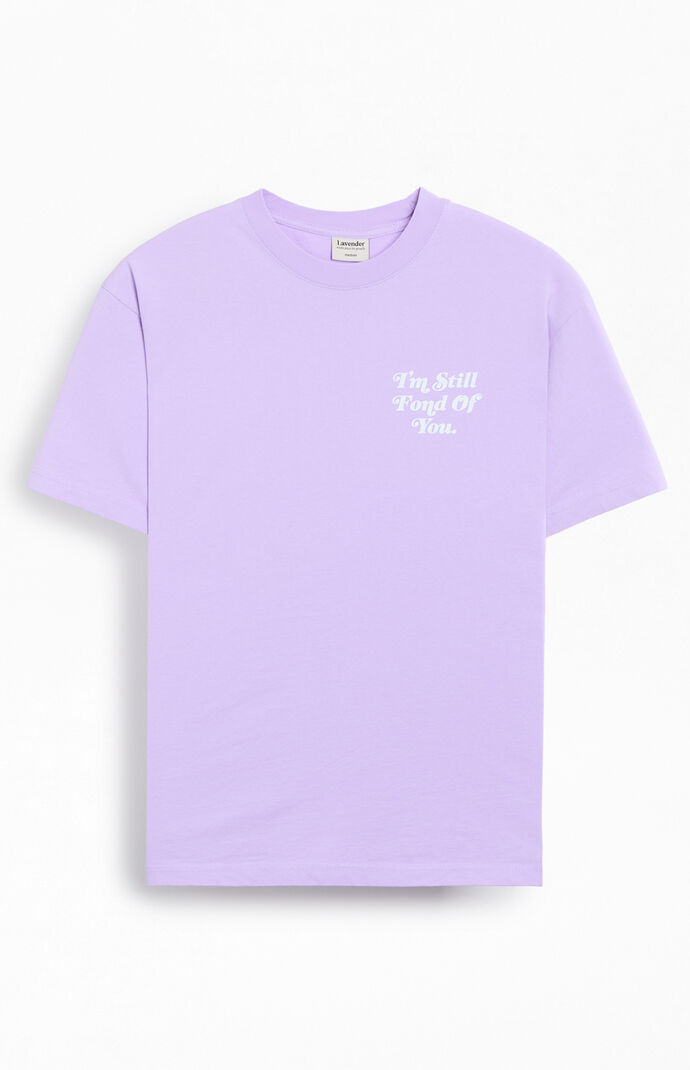 LAVENDER Still Fond Of You Boxy T-Shirt | PacSun