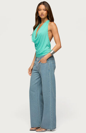 Sephie Studded Halter Top image number 4