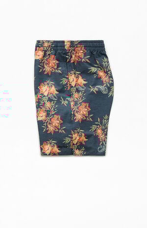 Tropical Paisley 8" Swim Trunks image number 3