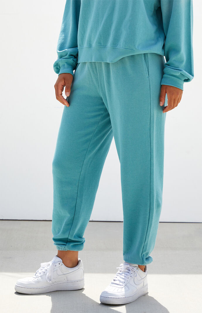 pacsun green sweatpants