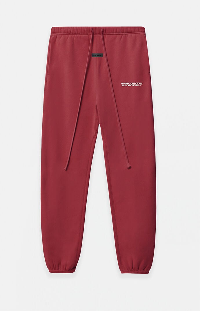 Fear of God ESSENTIALS Crimson Classic Fleece Sweatpants