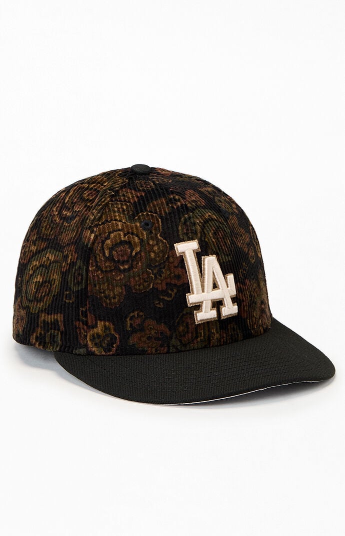 New Era LA Dodgers Floral Corduroy 59FIFTY Fitted Hat