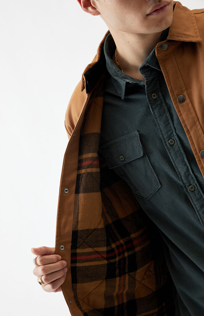 Flannel Lined Duck Shacket