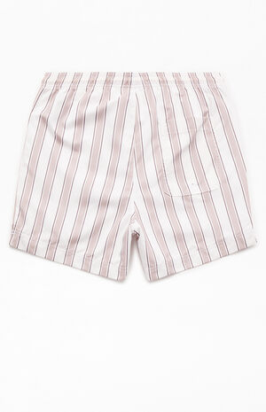 Mandarin Sand Striped 4.5" Swim Trunks image number 2