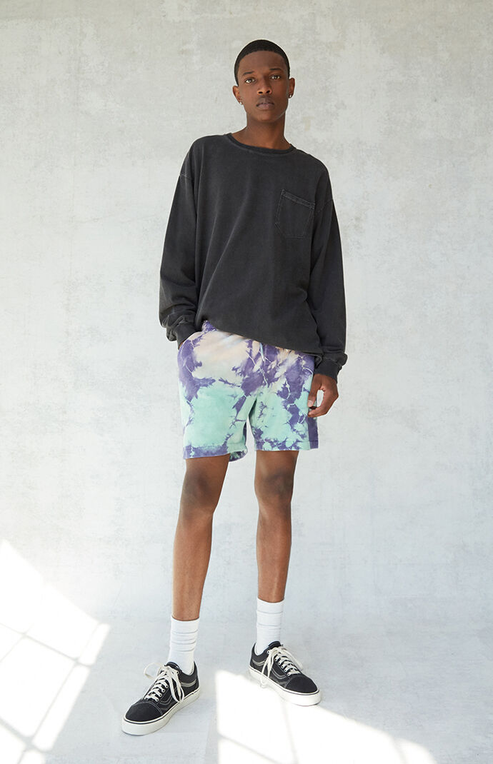 Tri-Crystal Wash Sweat Shorts
