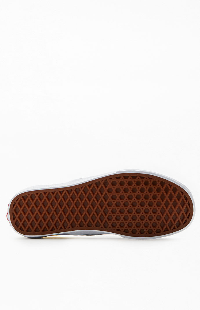 Vans Classic Checkerboard White Black Slip On Shoes PacSun
