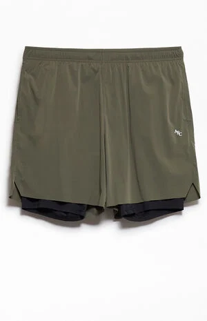 Active Green Standard 2-In-1 Shorts image number 1