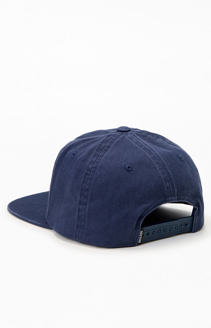 Brixton Trademark Logo Snapback Hat