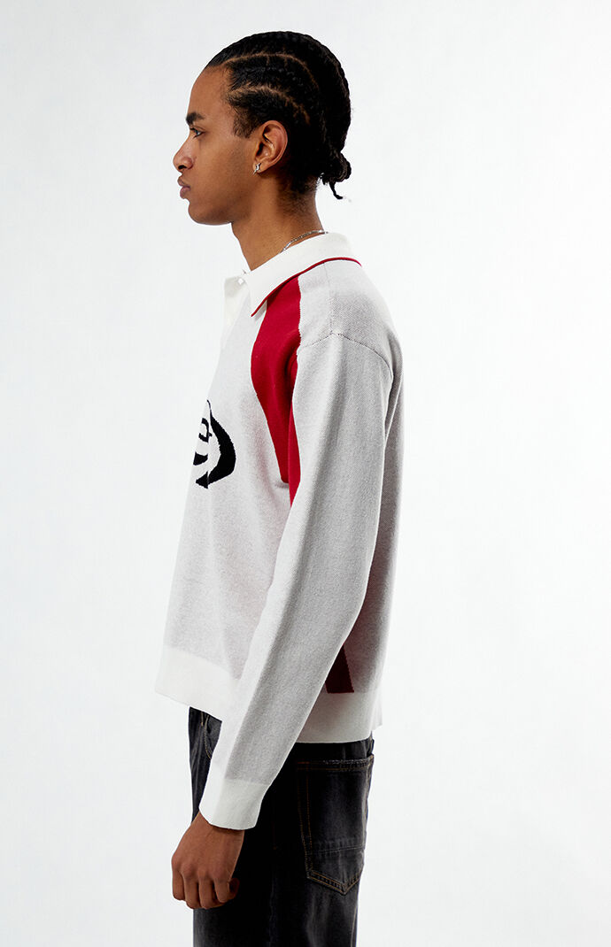 ニット セーター 「OBEY/オベイ」SOCCER POLO SWEATER レディース メンズ セール】【OBEY/オベイ】SOCCER POLO SWEATER（ニット/セーター
