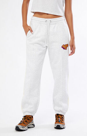 Gray Reverse Weave Sweatpants image number 2