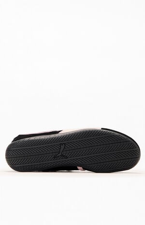 Women's Black & Pink Speedcat Ballet Sandals image number 4