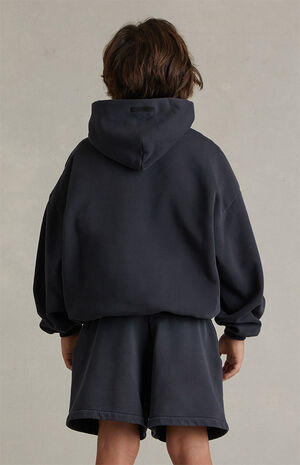 Kids Faded Black Campus '90s Hoodie image number 4