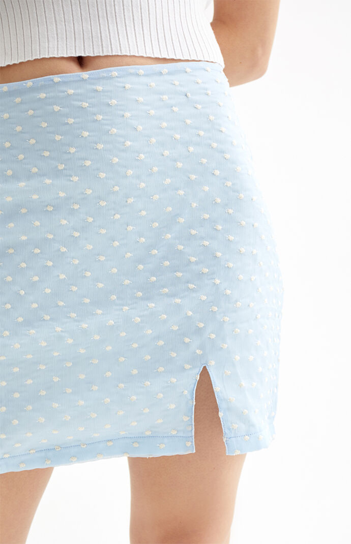 Dotted Mini Skirt