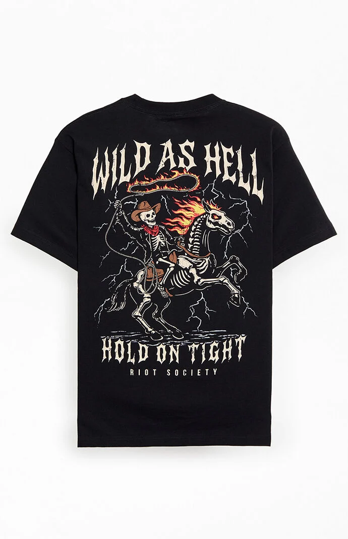 Riot Society Wild As Hell T-Shirt