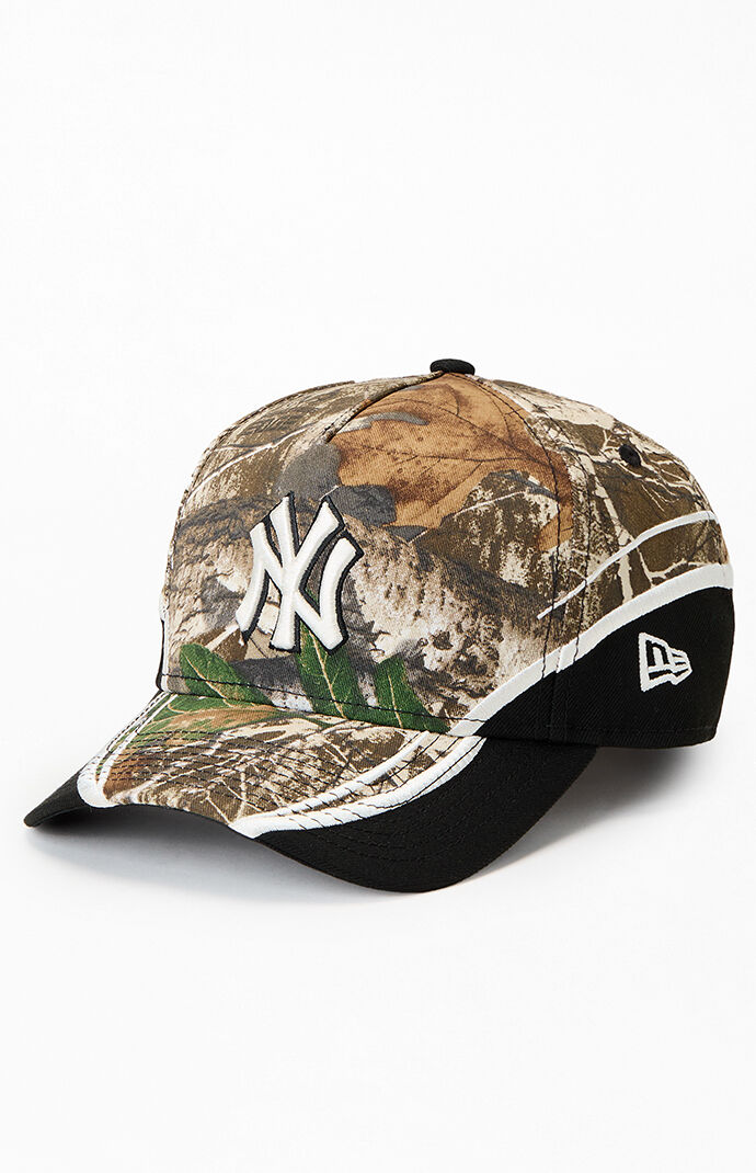 New Era NY Yankees Camo Panel 9FORTY Snapback Hat | Pacsun