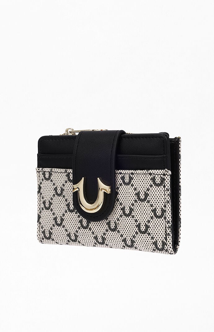True Religion Signature Horseshoe Tab Wallet
