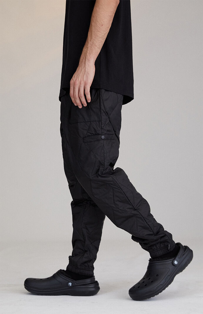 Pacsun black joggers outlet