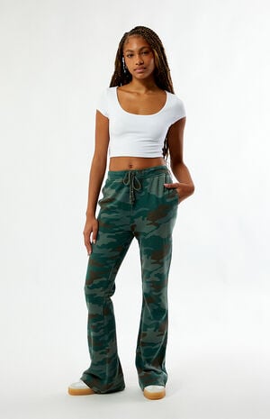 Camo Baggy Sweatpants image number 1