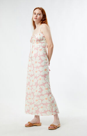 Mimi Floral Gathered Maxi Dress image number 1