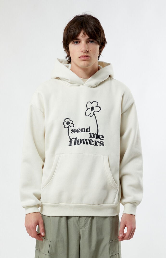 ÉPINE PARIS hoodie flower off white | épine