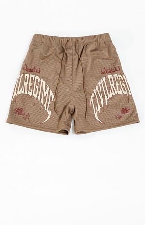 Roses From The Concrete Mesh Shorts image number 1