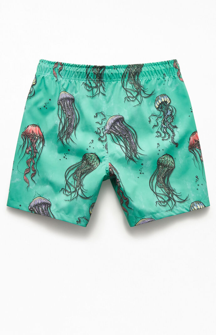 Jellyfish 16" Swim Trunks