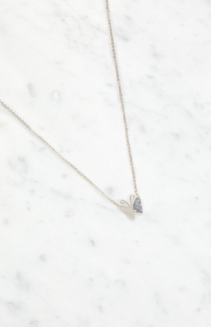 Single Butterfly Necklace