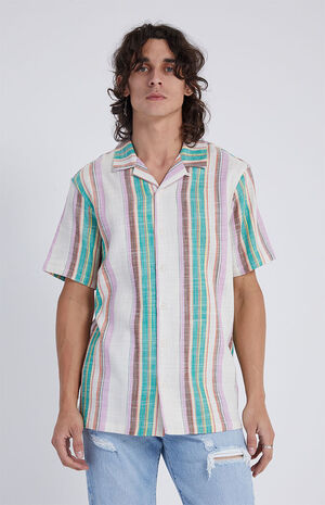 Striped Resort Button Down Shirt image number 1