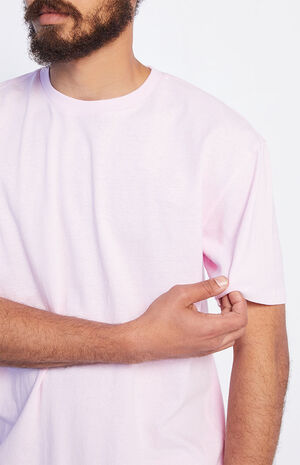 Pink Regular Fit Solid T-Shirt image number 2