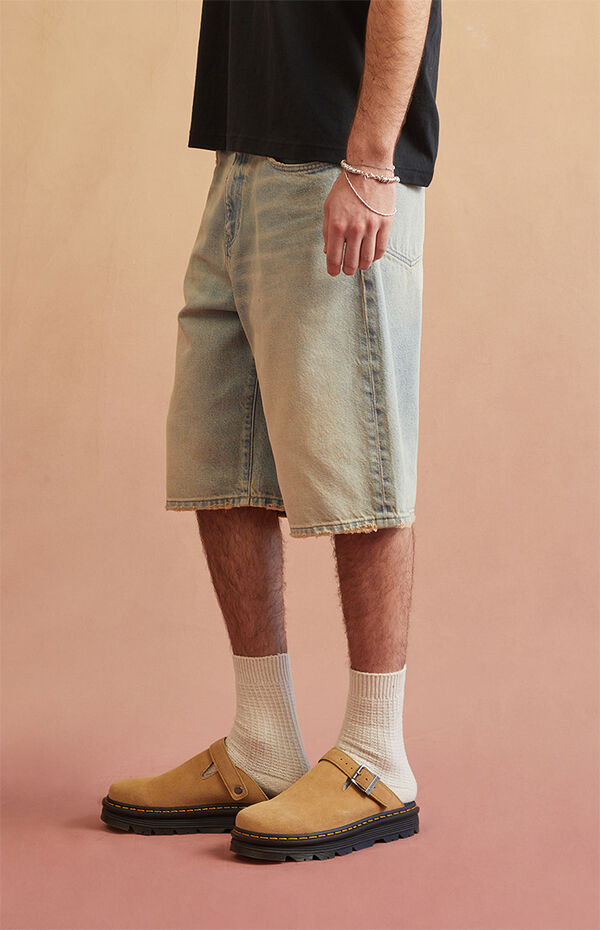 RARE DNM EDIT Light Blue Baggy Denim Shorts