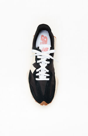 Women's Black 327 Sneakers image number 5