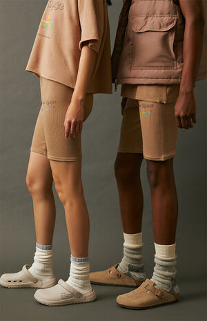 Eco Ribbed Bike Shorts image number 3