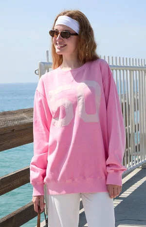 Light Pink Erica 50 Crew Neck Sweatshirt image number 1