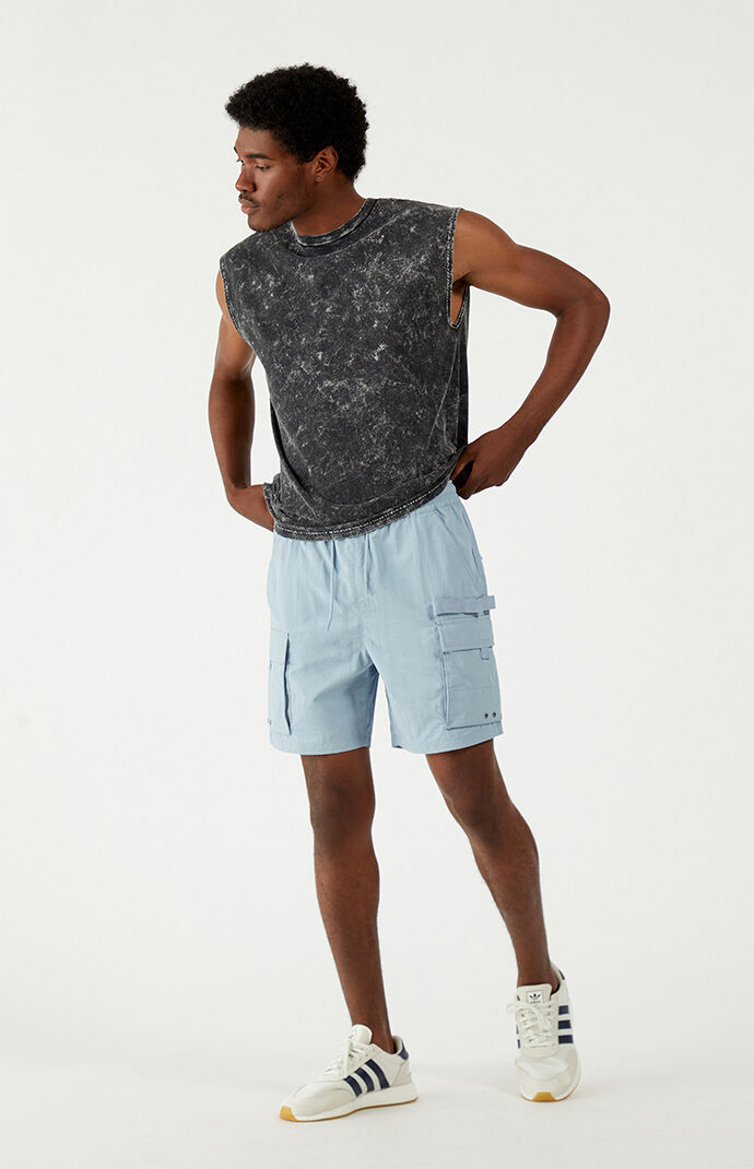 Leif Military Nylon Shorts
