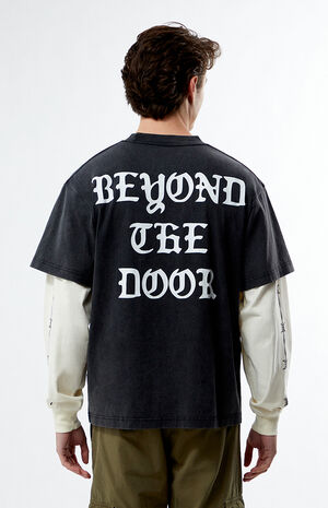 Beyond The Door Layered Long Sleeve T-Shirt image number 2