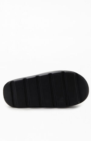 Black Authentic Plume 1 Slide Sandals image number 4