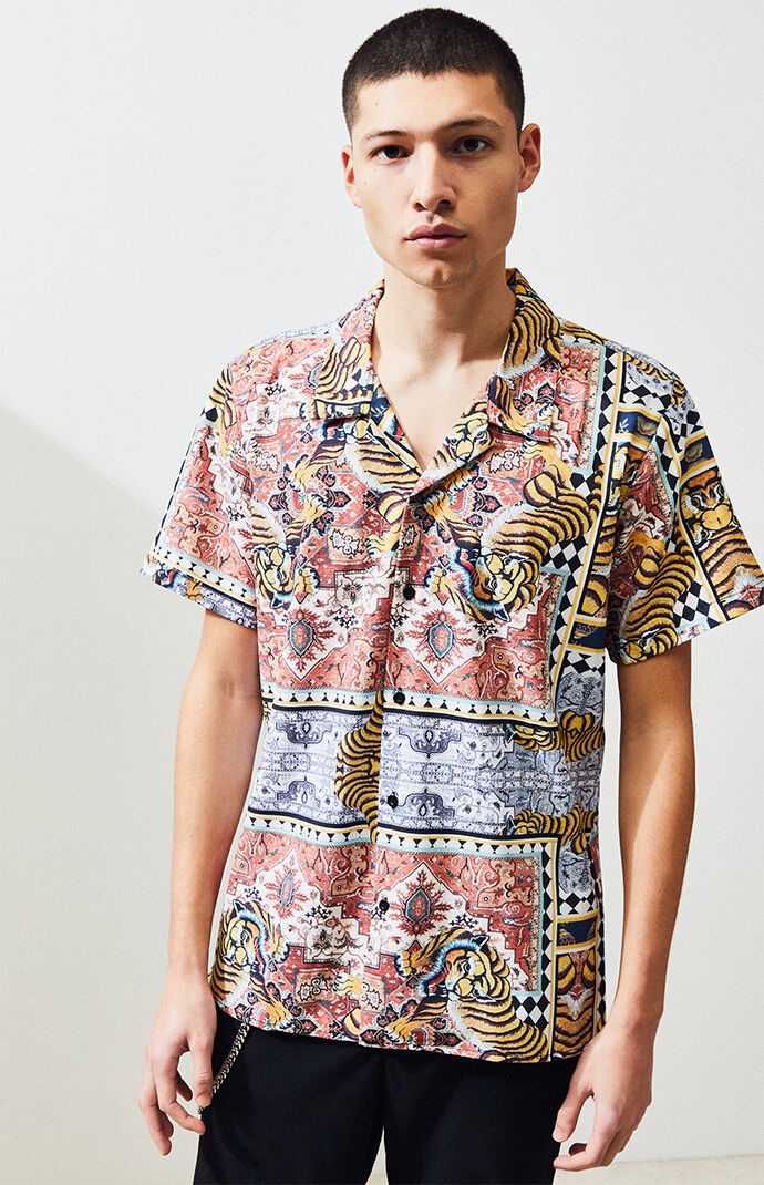 short button up shirts