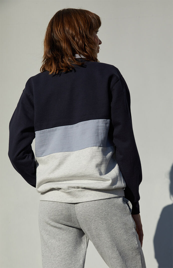 Half Zip Color-Blocked Jacket
