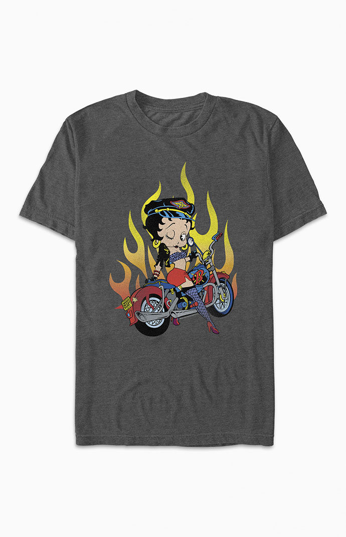 PacSun Betty Boop Biker T-Shirt