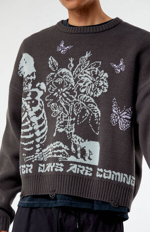 Better Days Cropped Sweater image number 2